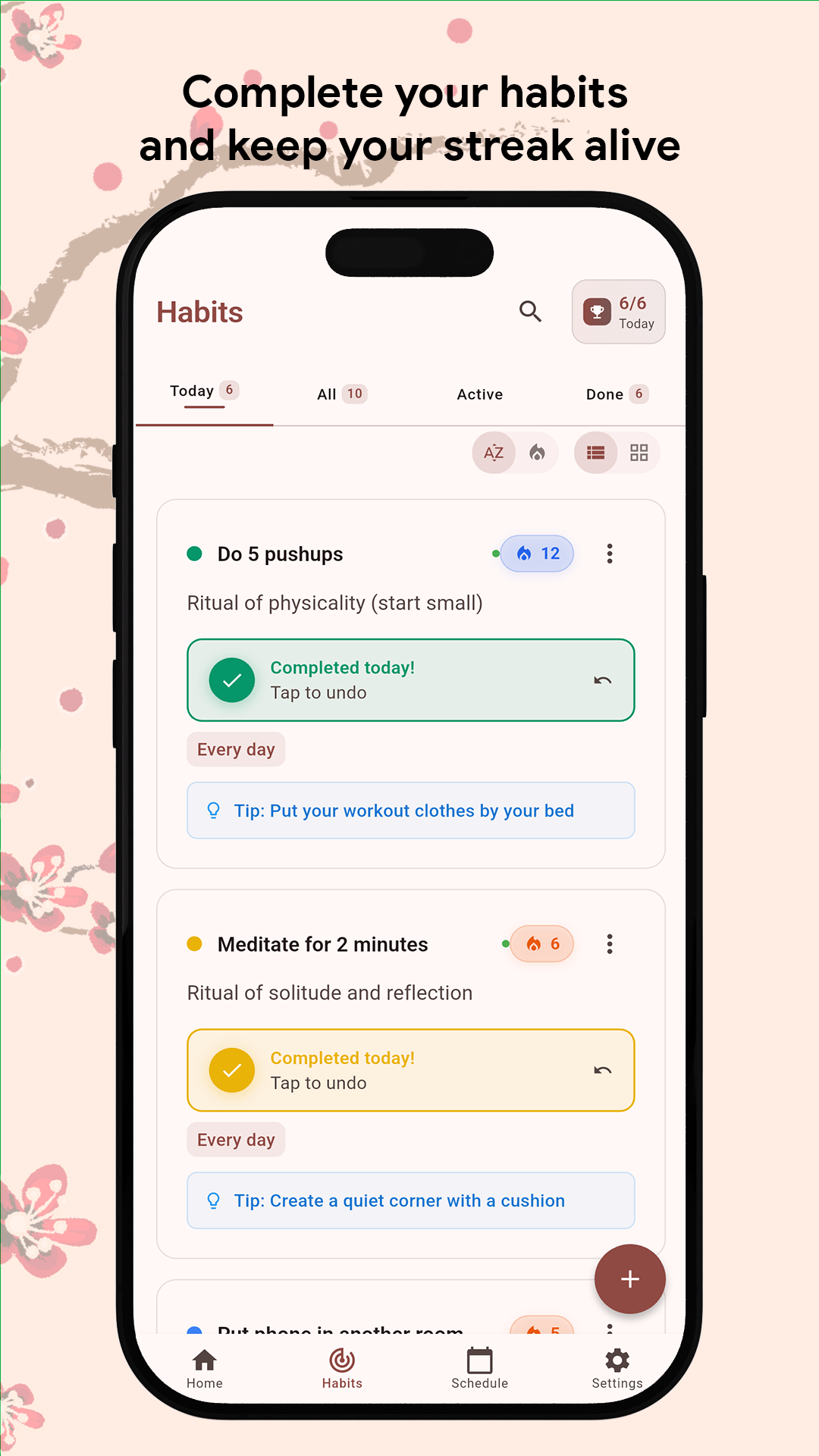 Habit Tracking